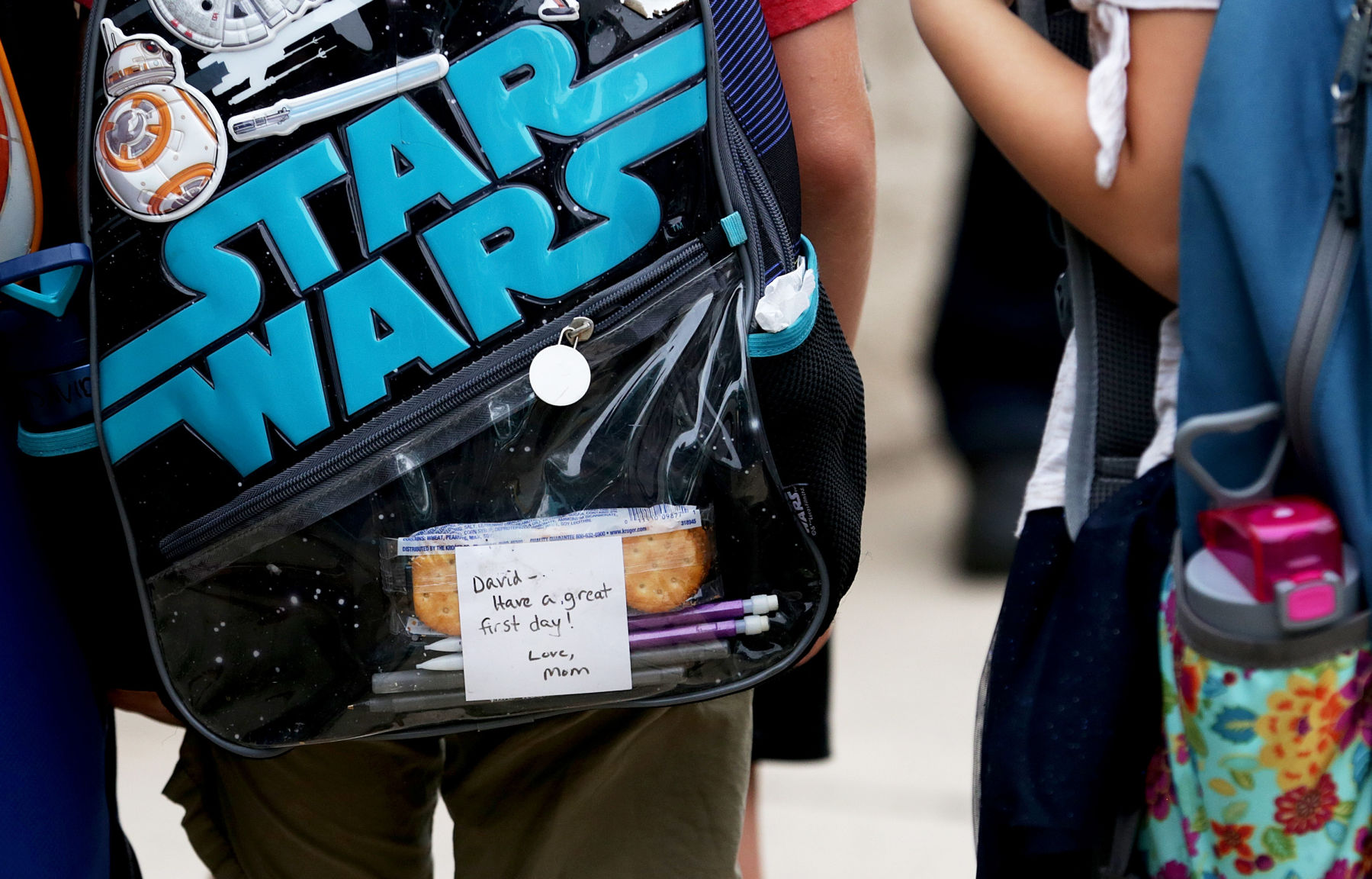 First day of school at Canyon View Elementary